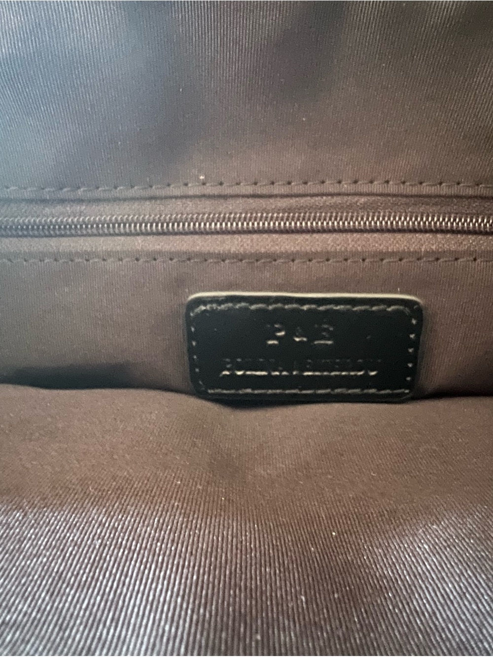 Black Genuine Leather Quilted Shoulder Bag - Brand New - Picture 7 of 7